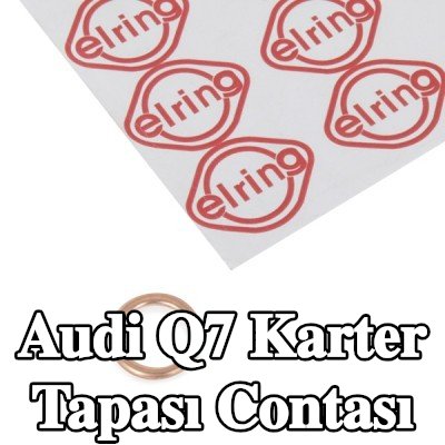 ELRING Karter tapası rondelası Bakır, Inner Diameter: 14mm — Audi Q7