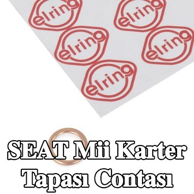 ELRING Karter tapası rondelası Bakır, Inner Diameter: 14mm — SEAT Mii