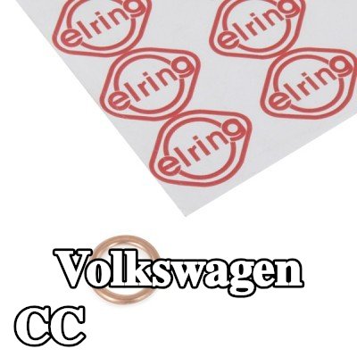 ELRING حشية سدادة حوض الزيت من النحاس, Inner Diameter: 14mm — Volkswagen Cc