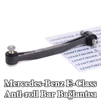 LEMFÖRDER Arka aks sol stabilizatör kolu, Arka Aks Sağ, Plastik, aksesuarlarla — 1994 Mercedes-Benz E-Class