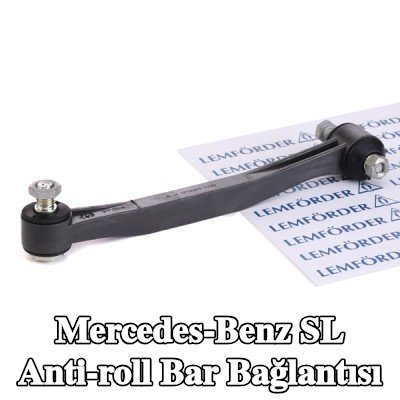 LEMFÖRDER Arka aks sol stabilizatör kolu, Arka Aks Sağ, Plastik, aksesuarlarla — 2000 Mercedes-Benz Sl
