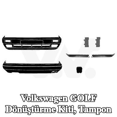 VAN WEZEL Dönüştürme Kiti, tampon — Volkswagen Golf