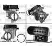 VALEO Contasız/sızdırmazlık halkasız gaz kelebeği gövdesi, ORIGINAL PART — SEAT Altea (6)
