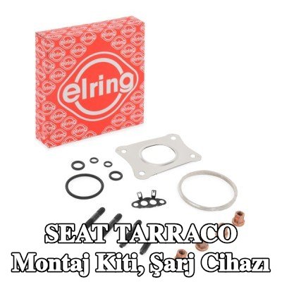ELRING Montaj Kiti, conta/sızdırmazlık elemanları ile şarj cihazı, cıvata/vida ile — SEAT Tarraco
