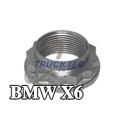 TRUCKTEC AUTOMOTIVE صامولة المحور, عمود الإدارة المحور الأمامي, المحور الخلفي — 2012 BMW X6
