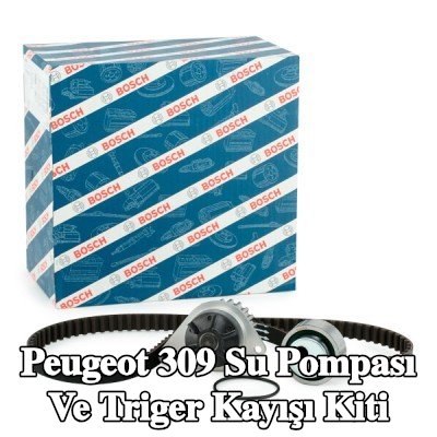 BOSCH Su pompası ve triger kayışı kiti Diş Sayısı: 108, Width: 17mm — Peugeot 309