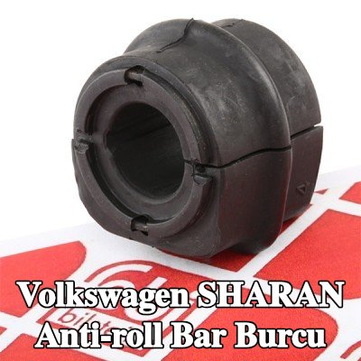 FEBI BILSTEIN Ön aks stabilizatör çubuğu burcu, 17mm, Elastomer — 2000 Volkswagen Sharan
