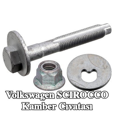 FEBI BILSTEIN Arka aks sol kamber cıvatası, Arka Aks Sağ — Volkswagen Scirocco
