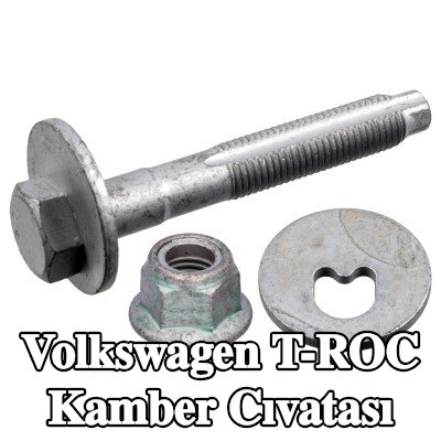 FEBI BILSTEIN Arka aks sol kamber cıvatası, Arka Aks Sağ — 2017 Volkswagen T-roc