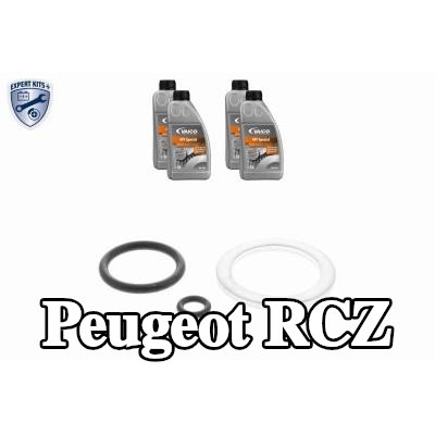 VAICO مجموعة صيانة علبة التروس مع الملحقات, مع كمية الزيت اللازمة لتغيير الزيت القياسي — Peugeot Rcz