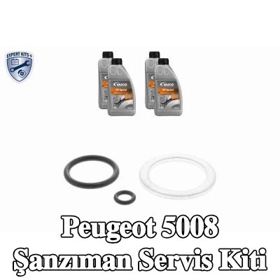 VAICO Aksesuarlarla birlikte şanzıman servis kiti, standart yağ değişimi için yağ miktarı ile — Peugeot 5008