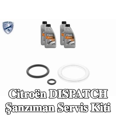 VAICO Aksesuarlarla birlikte şanzıman servis kiti, standart yağ değişimi için yağ miktarı ile — 2012 Citroën Dispatch