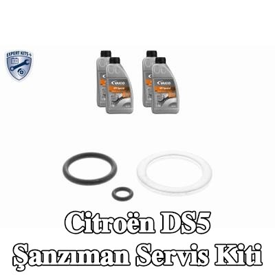 VAICO Aksesuarlarla birlikte şanzıman servis kiti, standart yağ değişimi için yağ miktarı ile — Citroën Ds5