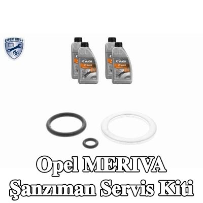 VAICO Aksesuarlarla birlikte şanzıman servis kiti, standart yağ değişimi için yağ miktarı ile — Opel Meriva