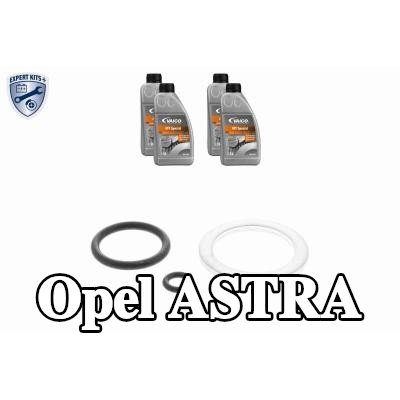 VAICO مجموعة صيانة علبة التروس مع الملحقات, مع كمية الزيت اللازمة لتغيير الزيت القياسي — 2012 Opel Astra