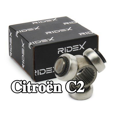 RIDEX محور ثلاثي القوائم، عمود الإدارة — Citroën C2