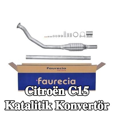 HELLA Montaj parçaları ile katalitik konvertör — 2000 Citroën C15