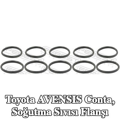 FEBEST Conta, soğutma sıvısı flanşı — Toyota Avensis