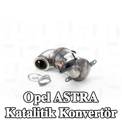 NAP carparts Sabitleme/montaj malzemesi dahil katalitik konvertör — Opel Astra