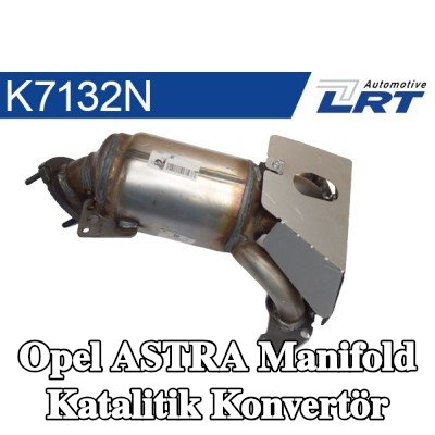 LRT Manifold Katalitik Konvertör — 2015 Opel Astra