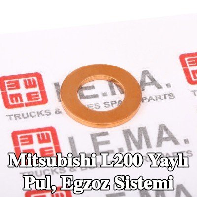 LEMA Yaylı pul, egzoz sistemi — 1990 Mitsubishi L200