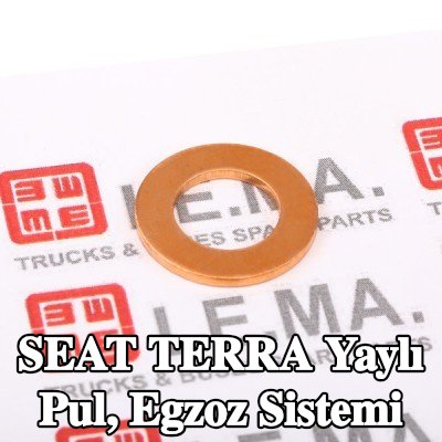 LEMA Yaylı pul, egzoz sistemi — SEAT Terra