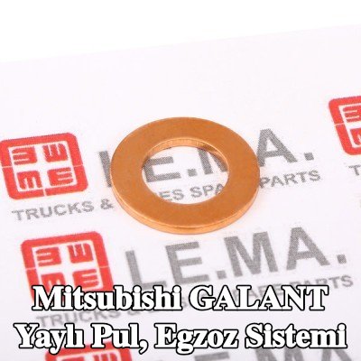 LEMA Yaylı pul, egzoz sistemi — Mitsubishi Galant