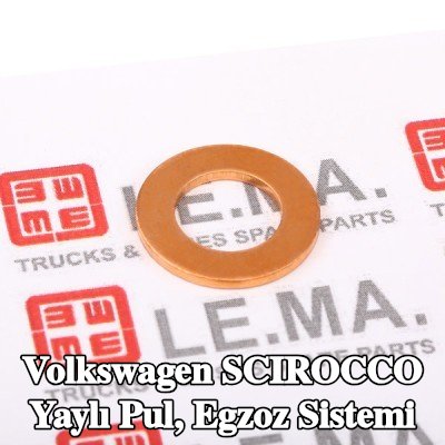 LEMA Yaylı pul, egzoz sistemi — Volkswagen Scirocco