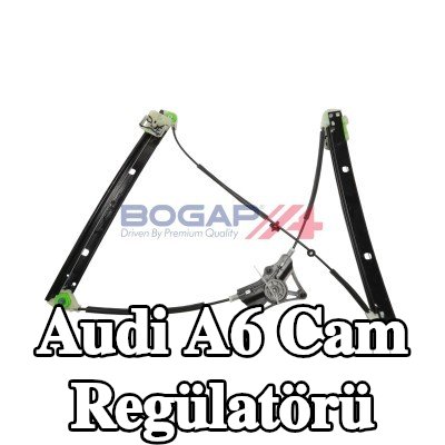 BOGAP Sol ön cam regülatörü, Elektrikli, elektrik motoru olmadan — Audi A6