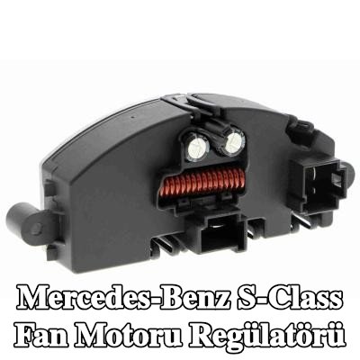VEMO FAN motoru regülatörü Orijinal VEMO Kalitesi — Mercedes-Benz S-Class