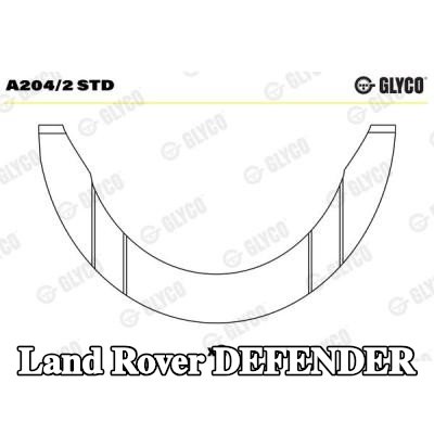 GLYCO صامولة الدفع، العمود المرفقي — Land Rover Defender