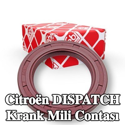 FEBI BILSTEIN FPM (florlu kauçuk) krank mili contası — 1997 Citroën Dispatch