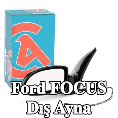 ALKAR Sol yan ayna, Elektrikli — 2002 Ford Focus