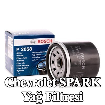 BOSCH Yağ filtresi — Chevrolet Spark