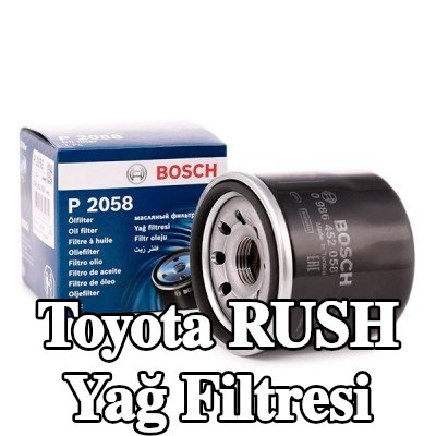 BOSCH Yağ filtresi — Toyota Rush