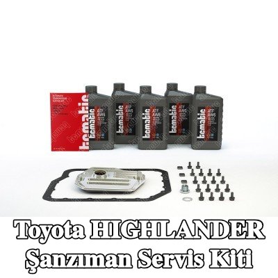 TCMATIC Şanzıman servis kiti Yağ Değişimi (boşaltma yoluyla), aksesuarlarla, standart yağ değişimi için yağ miktarı ile — 2000 Toyota Highlander