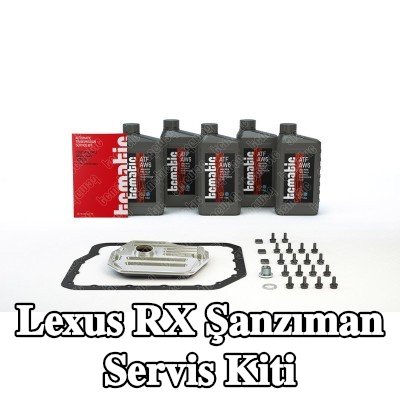 TCMATIC Şanzıman servis kiti Yağ Değişimi (boşaltma yoluyla), aksesuarlarla, standart yağ değişimi için yağ miktarı ile — 2000 Lexus Rx