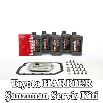 TCMATIC Şanzıman servis kiti Yağ Değişimi (boşaltma yoluyla), aksesuarlarla, standart yağ değişimi için yağ miktarı ile — Toyota Harrier