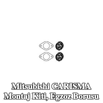 HJS Montaj Kiti, egzoz borusu — Mitsubishi Carisma