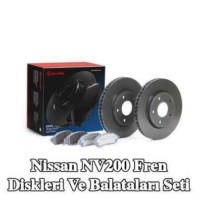 BREMBO İçten havalandırmalı fren diskleri ve balataları seti — Nissan Nv200