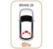 COFLE El freni kablosu 930mm — BMW 5 Series (2)