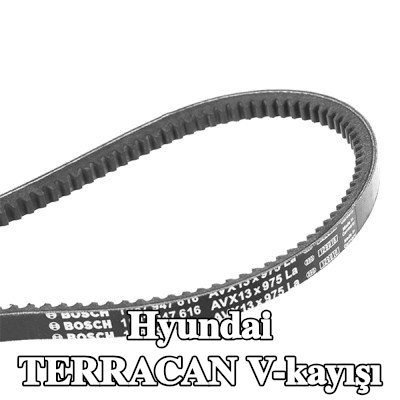 BOSCH V-kayışı 975mm — Hyundai Terracan