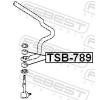 FEBEST Anti-roll bar burcu 10mm — Nissan Urvan (2)