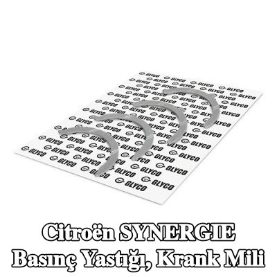 GLYCO Basınç Yastığı, krank mili — Citroën Synergie