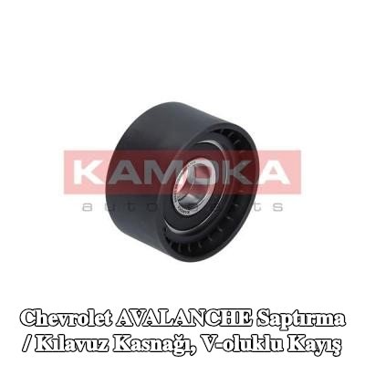 KAMOKA Saptırma / kılavuz kasnağı, V-ribbed belt Outer Diameter: 54mm, aksesuarsız — 2000 Chevrolet Avalanche