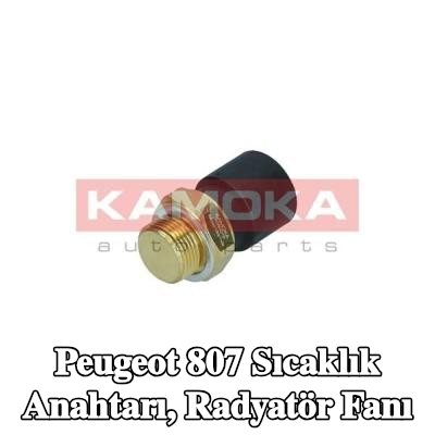 KAMOKA Sıcaklık Anahtarı, radyatör fanı — Peugeot 807