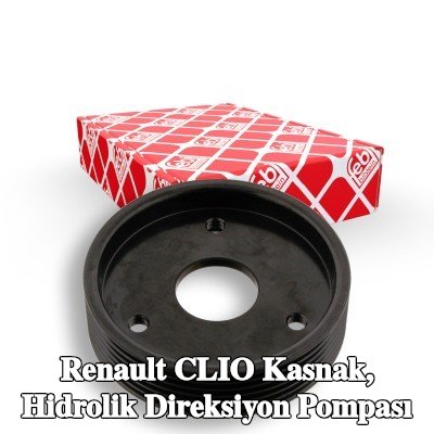 FEBI BILSTEIN Kasnak, hidrolik direksiyon pompası — Renault Clio