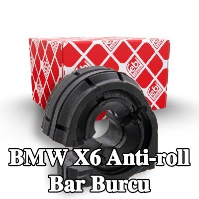 FEBI BILSTEIN Anti roll bar burcu Arka Aks, 22mm, Kauçuk — 2012 BMW X6