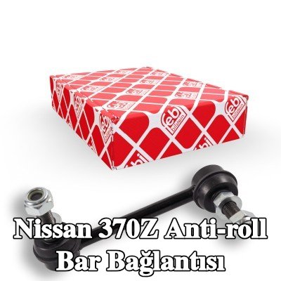 FEBI BILSTEIN Stabilizatör kolu Arka Aks Sağ, 110mm, Çelik — Nissan 370z