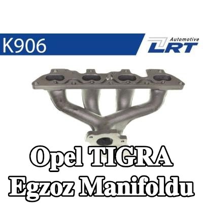 LRT Montaj parçaları ile egzoz manifoldu — 2000 Opel Tigra